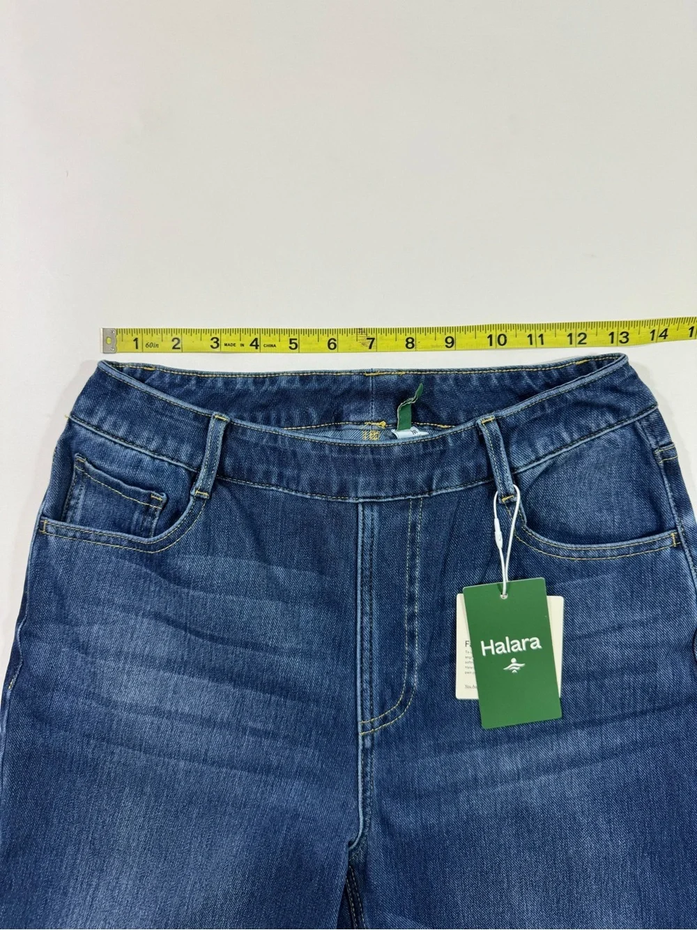New Halara Flex™ High Waist Pockets Straight Leg Jeans - Picture 7 of 9
